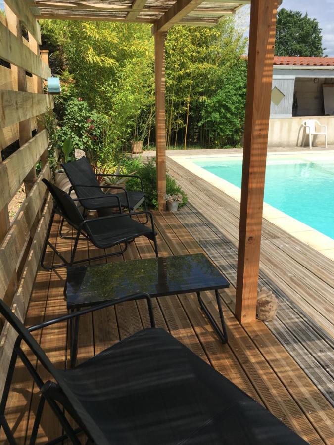 Soleil Lotus Appartement Saint-Hilaire-de-Brethmas Buitenkant foto